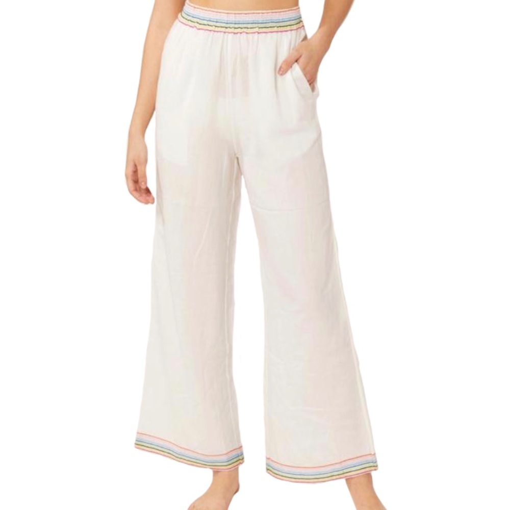 NWT solid and stripe pants